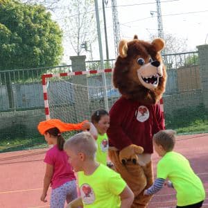 Trénink s&nbsp;maskotem BOGÍSKEM 2019