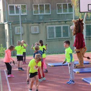 Trénink s&nbsp;maskotem BOGÍSKEM 2019