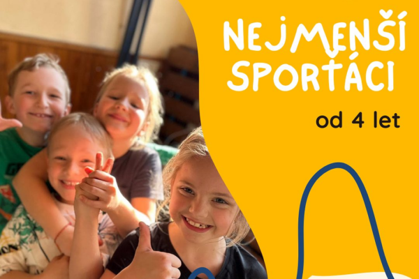 Nejmenší sporťáci už od 4 let 💪