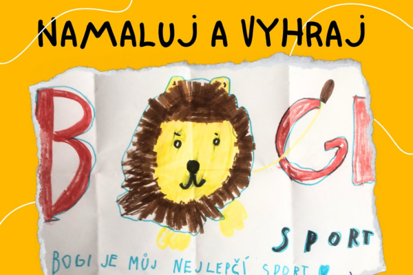SOUTĚŽ! Namaluj nejhezčí 🦁 BOGI logo a&nbsp;vyhraj!